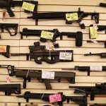 DELRAY BEACH, FL - JANUARY 05: Weapons are seen on display at the K&W Gunworks store on the day that U.S. President Barack Obama in Washington, DC announced his executive action on guns on January 5, 2016 in Delray Beach, Florida.  President Obama announced several measures that he says are intended to advance his gun safety agenda.  (Photo by Joe Raedle/Getty Images)