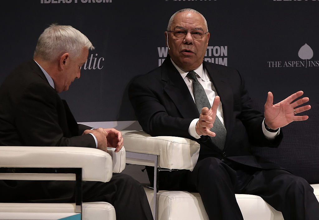 El ex Secretario de Estado Collin Powell (Foto de Win McNamee/Getty Images)